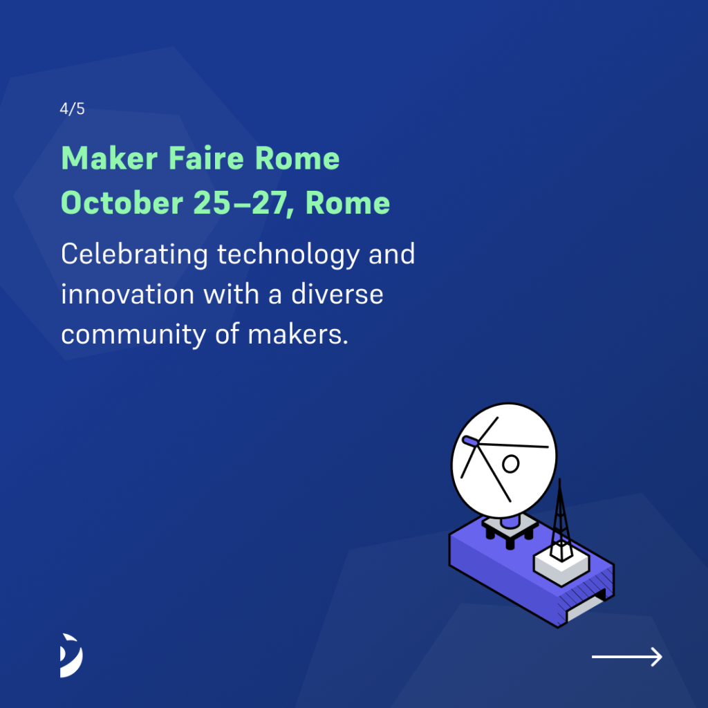 Maker Faire Rome 25-27 october