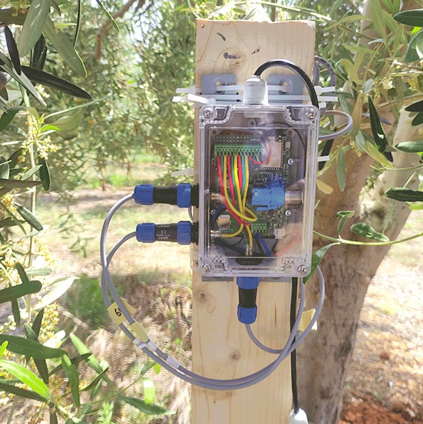 precision agriculture project in partnership with Insighio